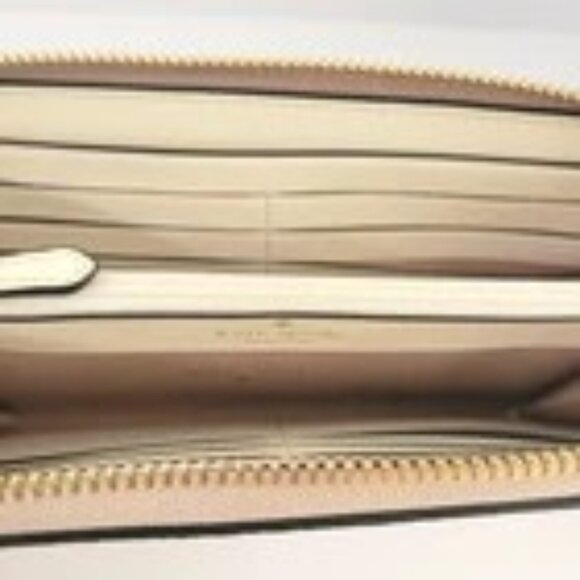 Kate Spade KI835 Lena Colorblock Pebbled Large Continental Wallet Light Sand - Picture 7 of 7